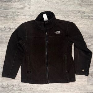 The North Face Kids Black Fleece Jacket